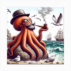 Octopus 2 Canvas Print