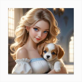 Cinderella 127 Canvas Print