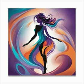 Let's dance Canvas Print