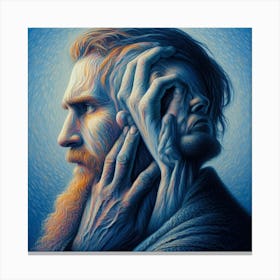 'The Face Of Van Gogh' Canvas Print