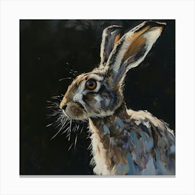 Hare Rabbit Canvas Print