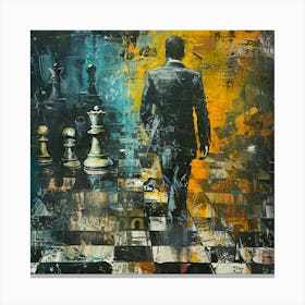 Chess Pieces 2 Canvas Print