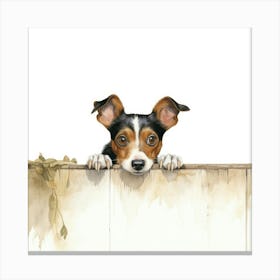 Toy Fox Terrier Dog 2 Canvas Print