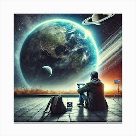 Saturn.AI Canvas Print