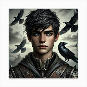 Rurik Ashheart Portrait Canvas Print