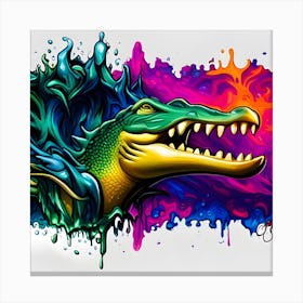 Alligator Canvas Print