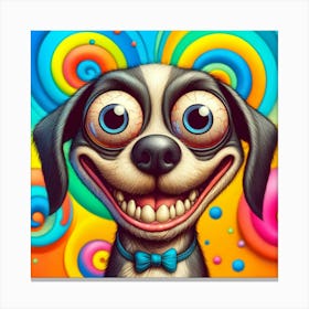 Funny Dog Canvas Print