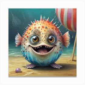 Puffer Fish 11 Canvas Print