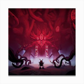 Cursed Relics Canvas Print