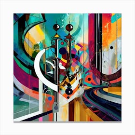 Abstract Painting 3 Canvas Print