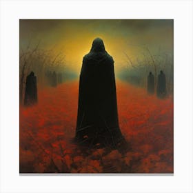 'The Lord Of The Dead' Canvas Print