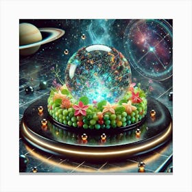 Black Hole Tartare Canvas Print