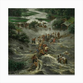 Flood Canvas Print