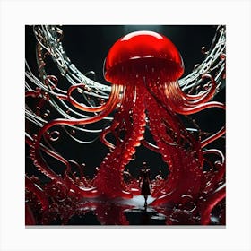 Red Jelly 5 Canvas Print