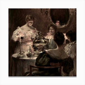 Tea Time 13 Canvas Print