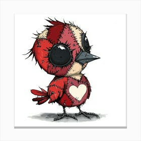 Valentine'S Day Cardinal Leinwandbild