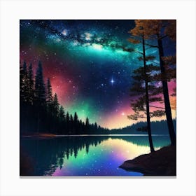 Galaxy Painting 10 Canvas Print