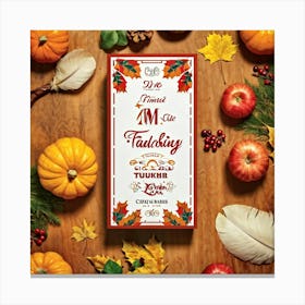 Thanksgiving 2 Canvas Print