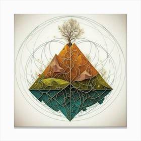 Tree Of Life 7 Canvas Print