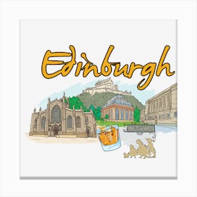 Edinburgh 1 Canvas Print