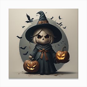 Holloween Switches Canvas Print