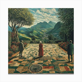 'The Garden' 1 Canvas Print