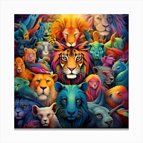 Animals2 Canvas Print