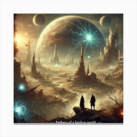 Episode 1 Embers Of A Broken World Canvas Print