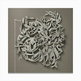 Paper Sculpture 1 Canvas Print