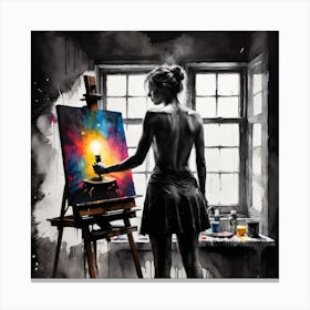 Artist Canvas Print