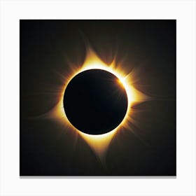 Solar Eclipse 2 Canvas Print