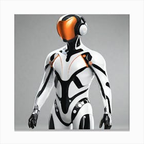 Futuristic Man 117 Canvas Print