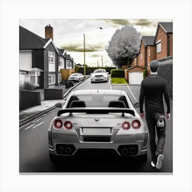 Nissan Gtr 1 Canvas Print