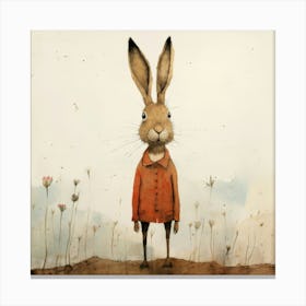 Cute Hare 1 Canvas Print