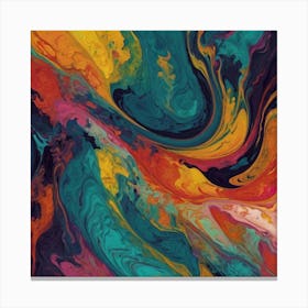 Abstract Painting 1154 Canvas Print