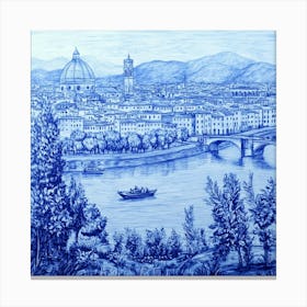 Florence Art Canvas Print