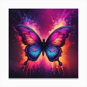 Butterfly Painting 247 Canvas Print