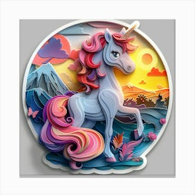 Unicorn 522 Canvas Print