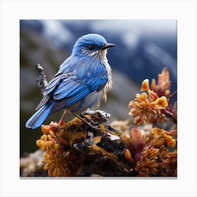 Bluebird 1 Canvas Print