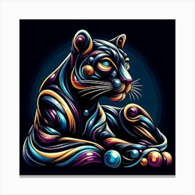 Wild Animal Illustration 76 Canvas Print