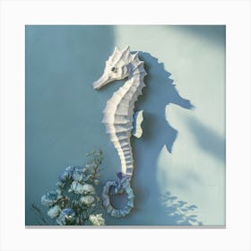 Seahorse Wall Art Canvas Print