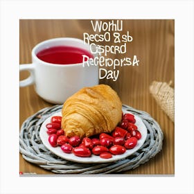 World'S Best Ricotta Pastry Day Canvas Print