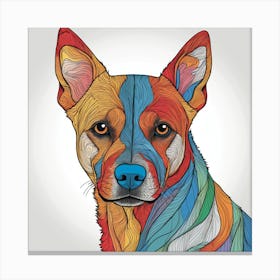 Australian Cattle Dog Canvas Print