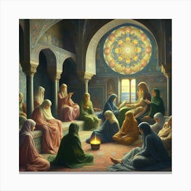 Women Of The Church Canvas Print