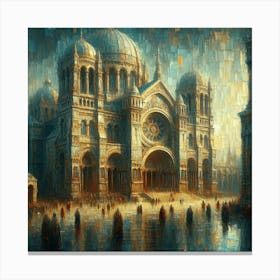 Venice Cathedral Canvas Print