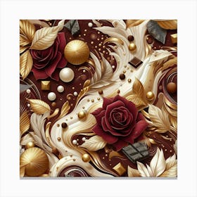 Sweet and caramel Canvas Print