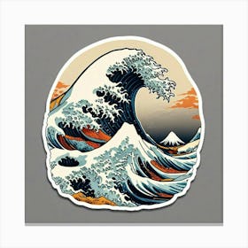 Great Wave Off Kanagawa 3 Canvas Print