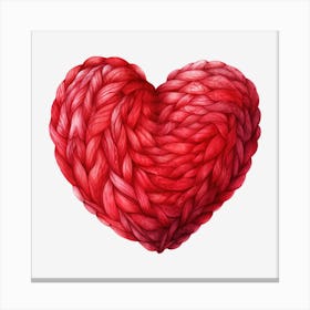 Heart Of Wool 4 Canvas Print
