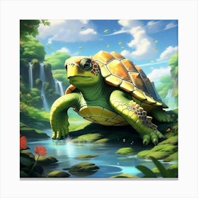 Turtle 4 Canvas Print