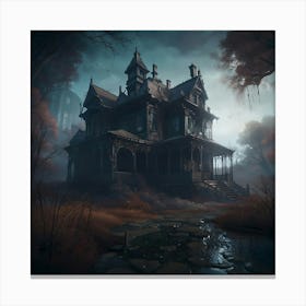 Sinister Residence Canvas Print